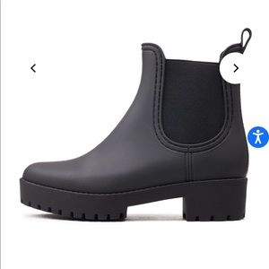 Jeffrey Campbell CLOUDY Black Booties Size 8